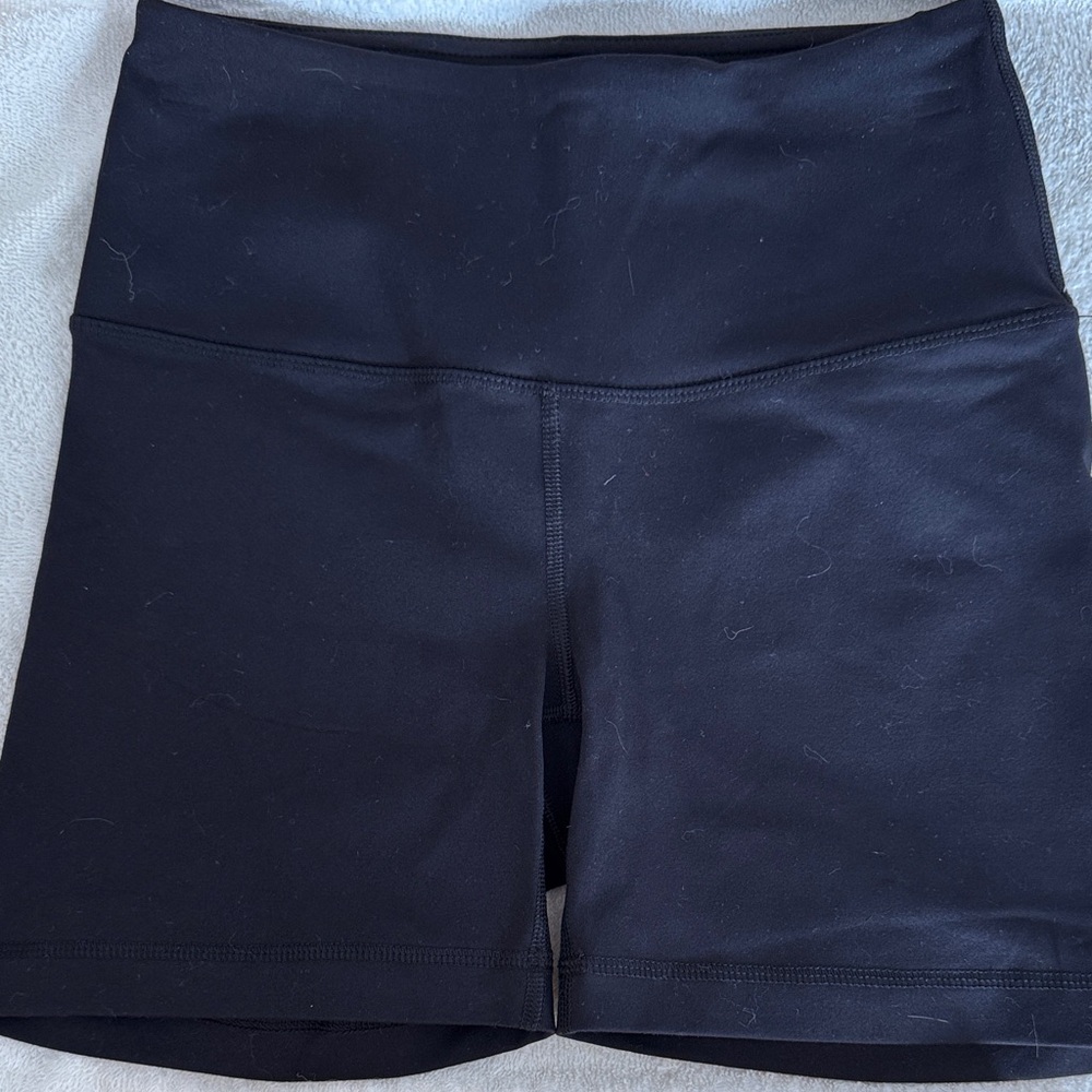 NWT-90 Degree-Black High-Waisted Shorts